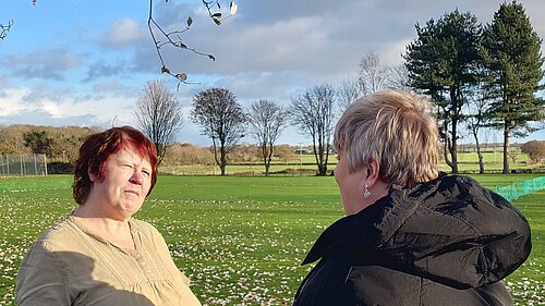 Talking to residents