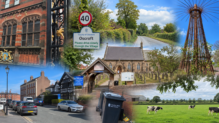 Cheshire West & Chester collage