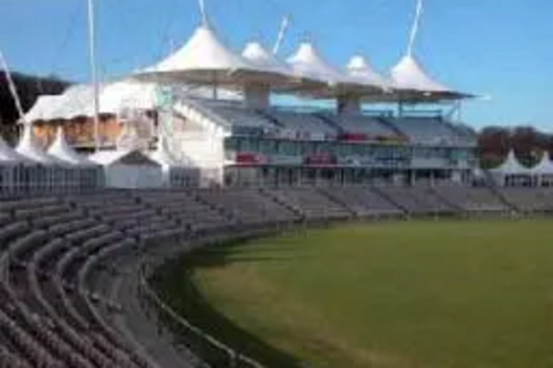 A picture of the Rose Bowl Cricket Ground