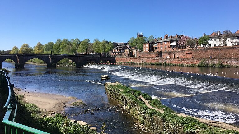 View over the River Dee