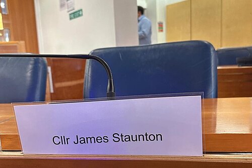Councillor James Staunton